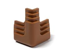 EYCFSJ Protection Coin De Table 8 Pièces Protecteur D'Angle Sûr En Silicone Souple Pour Bébé Enfants Protection Table Bureau Coin Garde Enfants Bord De Sécurité Gardes 8 Pièces Marron