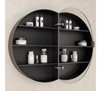 EYE AM Miroir salle de bain, miroir armoire de salle de bain entrée de forme ronde, rectangulaire, ovale (Rotondo)