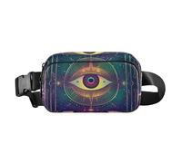 Eye Astral Vision Sac banane tendance pour homme et femme résistant à l'eau avec sangle réglable pour voyage, course à pied, randonnée, Vision astrale des yeux, 1 size