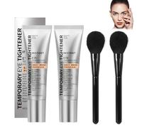 Eye Bag Hack - Lifting instantané - Crème contour des yeux hydratante et raffermissante - Lot de 2 avec 2 pinceaux - Pour tous les types de peau