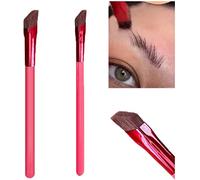 Eye Brow Concealer Contour Brush,Square Hair Wild Eyebrow Brush Multi Function Eyebrow Brush Makeup Tool Set (2pcs)