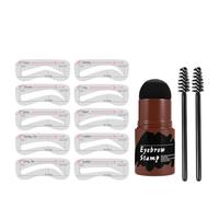 Eye Brow Stencil Kits 10 pièces Brow Stencil Waterproof, Eyebrow Template