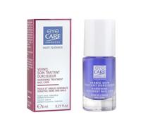 EYE CARE COSMETICS Vernis Soin Traitant Durcisseur Haute Tolérance pour Ongles Sensibles - Flacon 8 mL en Verre avec Bouchon Vissé - Testé sous Contrôle Dermatologique - Lot de 3