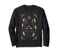 Eye Cat Sorcellerie Astrologie Occulte Mystique Manche Longue