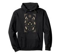 Eye Cat Sorcellerie Astrologie Occulte Mystique Sweat à Capuche