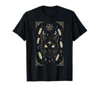 Eye Cat Sorcellerie Astrologie Occulte Mystique T-Shirt