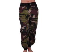 Eye Catch - Pantalon de survêtement Sport Motif Militaire - Femme