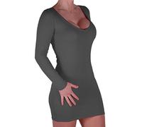 Eye Catch - Robe Courte Moulante Stretch col V - Rachel - Femme