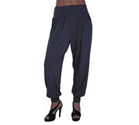 Eye Catch Womens Casuals Plus - Pantalon Sarouel Taille élastique - Sara - Femme - Plusieurs Tailles et Couleurs