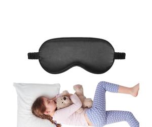 Eye Cover - Imitation Silk, 8,07 x 3,74 in Night Blindfold Soft Breathable Fabric For Comfortable Sleep | Adjustable Lightweight Design Blocks Light Effectively, Sleep For Home, Travel, Office, Naps
