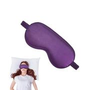 Eye Cover - Imitation soie, 8,07 x 3,74 in Night Blindfold Soft Breathable Fabric for Comfortable Sleep | Design léger réglable, Blocks Light effectively, Sleep For Home, Travel, Office, Naps