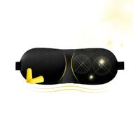 Eye Cover Sleep | Light Blocking Night Cover | Soft Blackout Night Blindfold With Réglable Strap For Sleeping | Eye Covers with Strap For Travel Airplane Yoga Nap Relaxation Rest Office