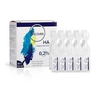 EYE DISCOVER - Gouttes Oculaires à l’Acide Hyaluronique 0,2 % - Unidoses pour Yeux Secs, Hydratation Intense, Sans Conservateurs - 20 Ampoules Stériles de 0,4 ml