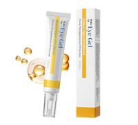 Eye Firming Gel Cream, 30ml Brightening Hydrating Solution, Non Greasy Fixture with Compact Build, Grooming Supply with Sturdy Design, 1.8x5.62in Cosmetic Utility, Under Eye Enhancer for Dry Oily Skin