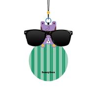 Eye Glass Clean Cloths, Animal Sunglass Clips with Neck Strap Holder, Soft Lens Cleaning Tissues for Computer, Camera, Outdoor Sports, Fishing, Walking, Camping, Travel, and Everyday Use
