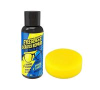 Eye Glass Scratch Remover - Mirror Stains Removal Solution | Anti-Wear Repair Liquid | Watch Screen Car Phone Camera | Window Sunglasses Accessory, Eyeglasses Polishing Cleaner, Lens Restoration