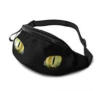 Eye in The Dark Running Ceinture Fanny Pack pour Femmes Hommes Mode Taille Pack Ceintures Réglables Sac pour Voyage Marche Randonnée Sports