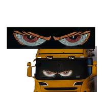 Eye Light - LED Dynamique et Dynamique, Conception de phares animés, éclairage Flexible des Yeux de Pare-Brise, Signal environnemental arrière | pour Voiture véhicule Automobile Moto