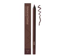 Eye Liner anti-taches - Pointe de précision, unité crayon étanche 2 en 1 24 heures, composant maquillage beauté lisse et aiguisable, cadre bois synthétique résistant aux chocs | Stylo pour femmes prof