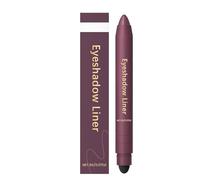 Eye-liner et ombre à paupières 2 en 1, ombre à paupières en stick, Inelaborate, tenue sans bavures, waterproof, longue tenue, application facile et uniforme (Violet)