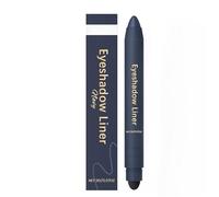 Eye-liner et ombre à paupières 2 en 1, ombre à paupières Inelaborate, waterproof avec pinceau estompeur, longue tenue, application douce et fluide (C)