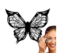Eye Liner Pochoir de maquillage pour les yeux - Pochoir de précision pour les yeux - Pochoir de précision - Réutilisable et rapide - Étanche - Pour les femmes et les filles