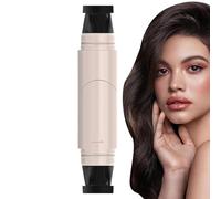 Eye Liner Stamp, 1.05mL Eye Stencil, Double-Headed Waterproof Long Lasting Liner Pencil Pen, Easy Makeup Cosmetics, Women Eyebrow Shaping, (Shelf life: 3 years)