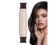 Eye Liner Stamp, Double-Headed Eye Stencil, 8x8x1 inches Adorable Waterproof Long-Lasting Liner Pencil Pen, Easy Makeup Cosmetic Tool for Women, Eyebrow Shaping