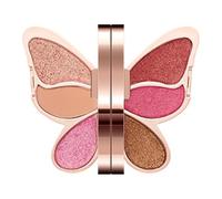 Eye Makeup Palette, 6 Colors Eyeshadow, Waterproof Eye Shadow, Matte Shimmer Palette, Waterproof and Highly Pigmented Makeup Eyeshadow Palette with 6 Vibrant Colors Perfect for Women and Girls