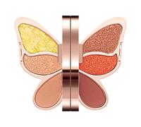Eye Makeup Palette, 6 Colors Eyeshadow, Waterproof Eye Shadow, Matte Shimmer Palette, Waterproof and Highly Pigmented Makeup Eyeshadow Palette with 6 Vibrant Colors Perfect for Women and Girls