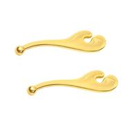 Eye Messagers Roller Ball Eye Cream Applicateur Bâtonnets Doré | Cuillères à crème pour le visage, outil de massage élégant pour les yeux et le front en 2 couleurs, masseurs
