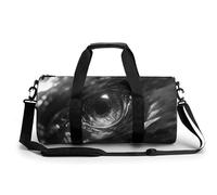 Eye of Eagle Sac de sport cylindrique avec bandoulière pour homme et femme