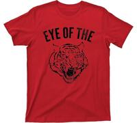 Eye of The Tiger T Shirt Champ Fighter Boxing Gym Champion Boxer Motivational Survivor Men's Tshirt Tee(Small)