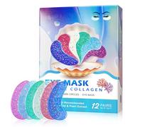 Eye Pads,Eye Pads Collagène Contre les Cernes,Sacs,Anti-Rides Raffermissant,Eye Patch,Eye Mask Hydratant Anti-Rides Eye Pad,Eye Patches,12 Paires