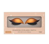 Eye Shadow Eyelash Stick On, Reusable Adhesive Makeup Patch for Smudge-Proof Application, Ideal for Bridal Photoshoots Halloween Cosplay Stage Festival Wedding or Night Out Looks