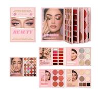 Eye Shadow Palette - 55 Color Glitter Makeup Kit, Long Lasting Pigment Set, Face Blush Cosmetic Collection | Travel-Friendly Design Professional Beauty Powder For Women Girls Teens Party Wedding