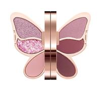 Eye Shadow Palette, 6 Colors Eyeshadow, Matte Shimmer Eyeshadow, Waterproof Eye Shadow, Glitter Eyeshadow, Pigmented Eye Shadow, Colorfu Glitter Highly Pigmented Colorful Eye Cosmetic for Women Girls