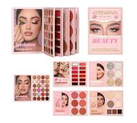 Eye Shadow Palette | Makeup 55-Color Long-Lasting Colorful Blush Face Eye | Colorful Blush Face Eye Makeup Pallet for Women Girls Party Wedding Holiday Christmas Dating Shopping Work