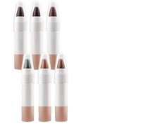 Eye Shadow Stick, Shimmer Eyeshadow Pencil, 6 Colors Makeup Cosmetics with Creamy Texture, Brightening Contour Stick with Smooth Blend, Waterproof Eyeshadow for Evening Bridal Spring Travel Beauty Loo