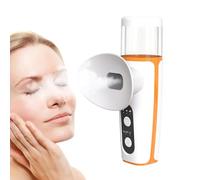 Eye Steamer, Nano Dry Eye Humidifier, Portable Eye Care Device with 3 Temperature Settings, Rechargeable Mist Sprayer for Dry Eye Moisturizing and Soothing, Portable Eye Drops Tool for Comfort