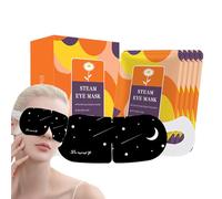 Eye Warm Compress,Comfortable Eye Heat Masks 5 Packs - Esye Masks for Sleep, Warsm Eye Compresses for Drsy Eyes Relaxations