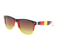 Eye Wear Lunettes de soleil Allemagne Noire Rouge Jaune - Taille unique - Noir