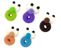 Eyeball Hair Tie, Mini Funny and Cute Big Eyes Headband, Candy Color High Elastic Hair Ring, Big Eye Hair Scrunchie, Girls Clothing AccessoriesThick Hair Elastics for Women (5 a)