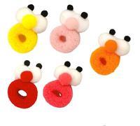 Eyeball Hair Tie, Mini Funny and Cute Big Eyes Headband, Candy Color High Elastic Hair Ring, Big Eye Hair Scrunchie, Girls Clothing AccessoriesThick Hair Elastics for Women (5 b)