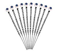 Eyeballs Halloween Decor, Spooky Eyeball Picks, 14.96in Table Centerpiece Decoration, 10 Piece Set Design, Lifelike Scary Details for Flower Vase, Floral Arrangements, Living Room, Bedroom, Party