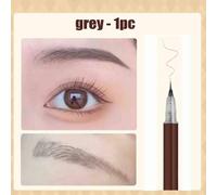Eyebloggtattoo Pen-Crayon Liquide À Tête Ultra Fine,Étanche,Résistant À La Transpiration,Facile À Documenter,Outils De Maquillage Pour Les Yeux,1/2mm,0.01 Pièces.1pcs-Grey.