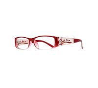 EYEBOGO Kaylee Lunettes de Lecture pour Femme, Lunettes Loupe Femme (Rouge, 2.00)