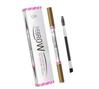 Eyebrow Crayon à sourcils 2 en 1 avec double pinceau, 2 stylos microblading - Brosses précises - Double pinceau