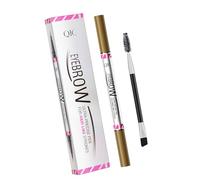 Eyebrow Crayon à sourcils 2 en 1 avec double pinceau, 2 stylos microblading - Brosses précises - Double pinceau