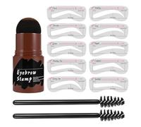 Eyebrow - Kit de pochoirs réutilisables pour façonner le front - Modèles d'arc réglables - Kit Easy Guide étanche - Idéal pour le soin des sourcils - Application de maquillage - Résultats de salon